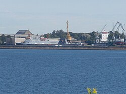 ULS Ferry 1 at quay 19 in Port of Vene Balti Tallinn 8 July 2017.jpg