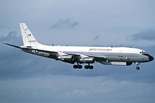 The unique EC-24A electronic warfare trainer of the US Navy USN DC-8 C-24 EC-24 (8435059326).jpg