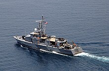 Sirocco in the Persian Gulf, April 2005 USS Sirocco PC-6.jpg