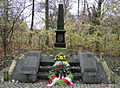 Ukrainisches Ehrenmal auf dem Ausländerfriedhof.