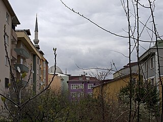 Ümraniye district in Istanbul, Turkey