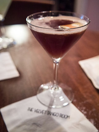 <span class="mw-page-title-main">Blood and Sand (cocktail)</span> Scotch based cocktail
