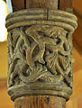 Vang stave church - chancel post capital ornament