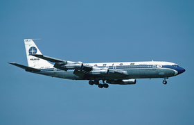 Un Boeing 707 de la Varig, similaire à celui impliqué dans l'accident.