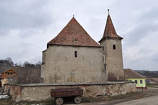 Biserica luterană (stil gotic, prima etapă de construcție 1350-1375)
