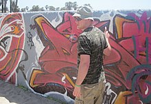 Venice public graffiti walls allow artists to paint legally. Venice Public Graffiti Walls Allow Artists To Paint Legally.jpg