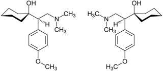 Enantiomers of venlafaxine