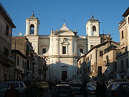 Kyrkan San Pietro i Vicovaro.