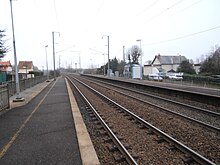 La gare du Vieux-Briollay.