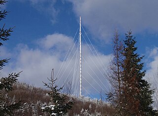 Suchá Hora transmitter mountain in Slovakia