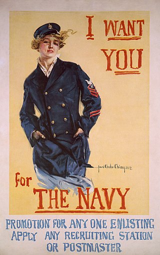 <span class="mw-page-title-main">Yeoman (F)</span> Enlisted rate for women in the U.S. Naval Reserve during World War I