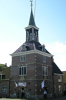 Makkum, Súdwest-Fryslân Village in Friesland, Netherlands