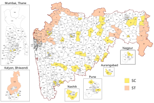 Wahlkreise zur Vidhan Sabha von Maharashtra.svg