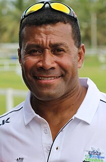 Waisale Serevi 20th and 21st-century Fijian rugby footballer and coach