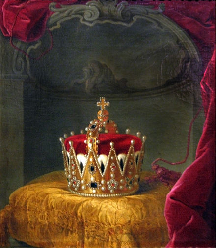 约瑟夫二世担任奥地利大公时期所用的大公皇冠