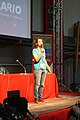 Hackathon opening at Wikimania 2016 in Esino Lario.