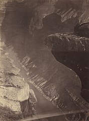 Looking South into the Grand Cañon, Colorado River, Sheavwitz Crossing