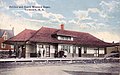 Yarmouth Train Station in the early 1900's