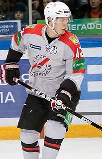 Zakhar Arzamastsev Russian ice hockey player