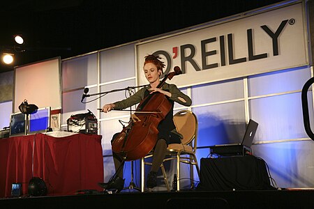 Zoë Keating at eTech in 2009.