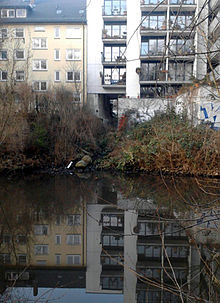 Zufluss der Ottersbek in den Isebekkanal