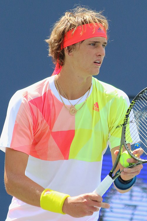 Zverev at the 2016 US Open