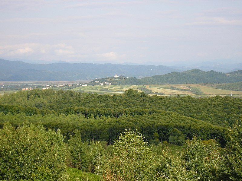 File:Вид на монастырь в честь Вознесения Христова в Чумалево, Закарпатье - panoramio.jpg