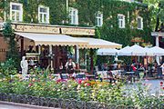 Primavera nel giardino della città