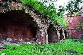 Verdedigingsmuur van de vesting Kronstadt