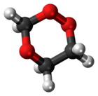 Molécula de trioxano