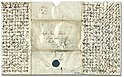 Une lettre avec écriture croisée datée de 1837.