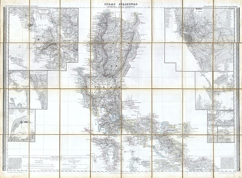 File:1852 Coello - Morata Case Map of the Philippines - Geographicus - Philipines1-morata-1852.jpg