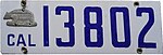 1916 Calif pasażer plate.jpg