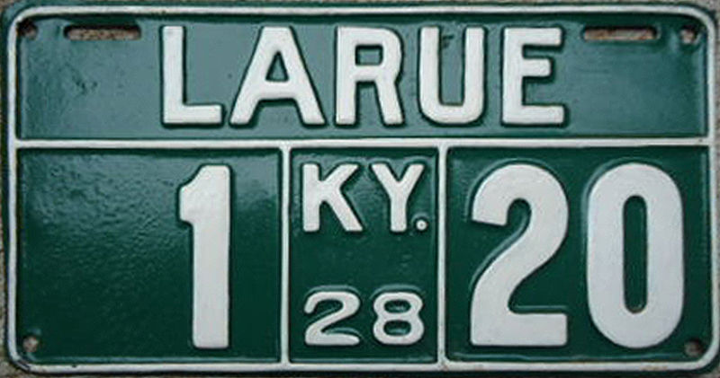 File:1928 Kentucky license plate.jpg