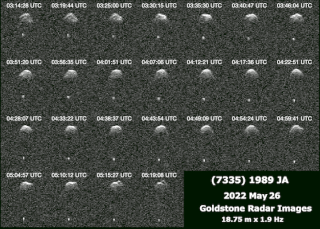 <span class="mw-page-title-main">(7335) 1989 JA</span> Near-Earth asteroid in 2022