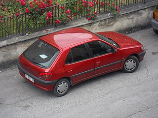 1996 Peugeot 306 - rear