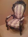 Rococo Revival Armchair (c. 1850-1863), attributed to John Henry Belter, Baltimore Museum of Art, Baltimore, Maryland.