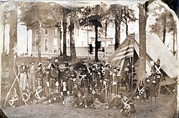 1st Regiment of the Missouri State Guard at Camp Lewis, 1860 1st Regiment of the Missouri State Guard at Camp Lewis, 1860.jpg