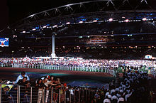 Athletes arrive into the stadium 2000 Summer Olympics closing ceremony 1.JPEG