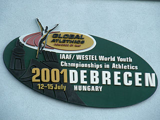 <span class="mw-page-title-main">2001 World Youth Championships in Athletics</span> International athletics championship event