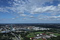 Blick vom Olympiaturm über München.