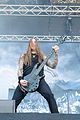 Ted Lundström from Amon Amarth at Nova Rock 2014