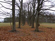 Ruine des Denkmals für das 3. preußische Armeekorps