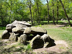 The large stone graves D25, D24 and D23 in Bronneger