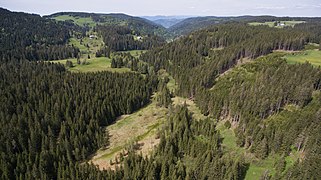 Luftbild Obere Elz, Blickrichtung nach Norden