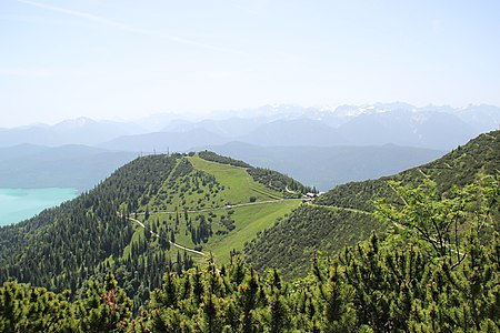 View to Fahrenbergkopf