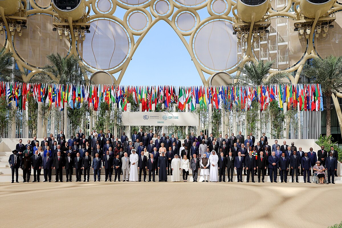 United Nations Climate Change COP 28 in Dubai UAE