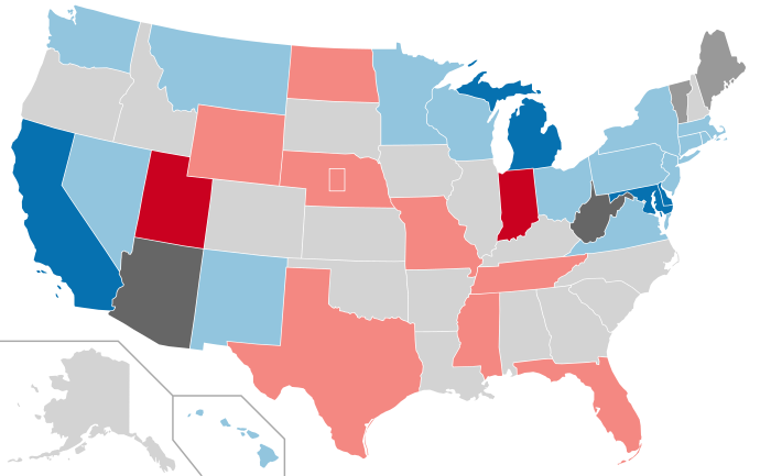 700px 2024 United States Senate Elections Retirements Map.svg 