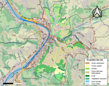Stad Vienne: Geografie, Demografie, Geschiedenis