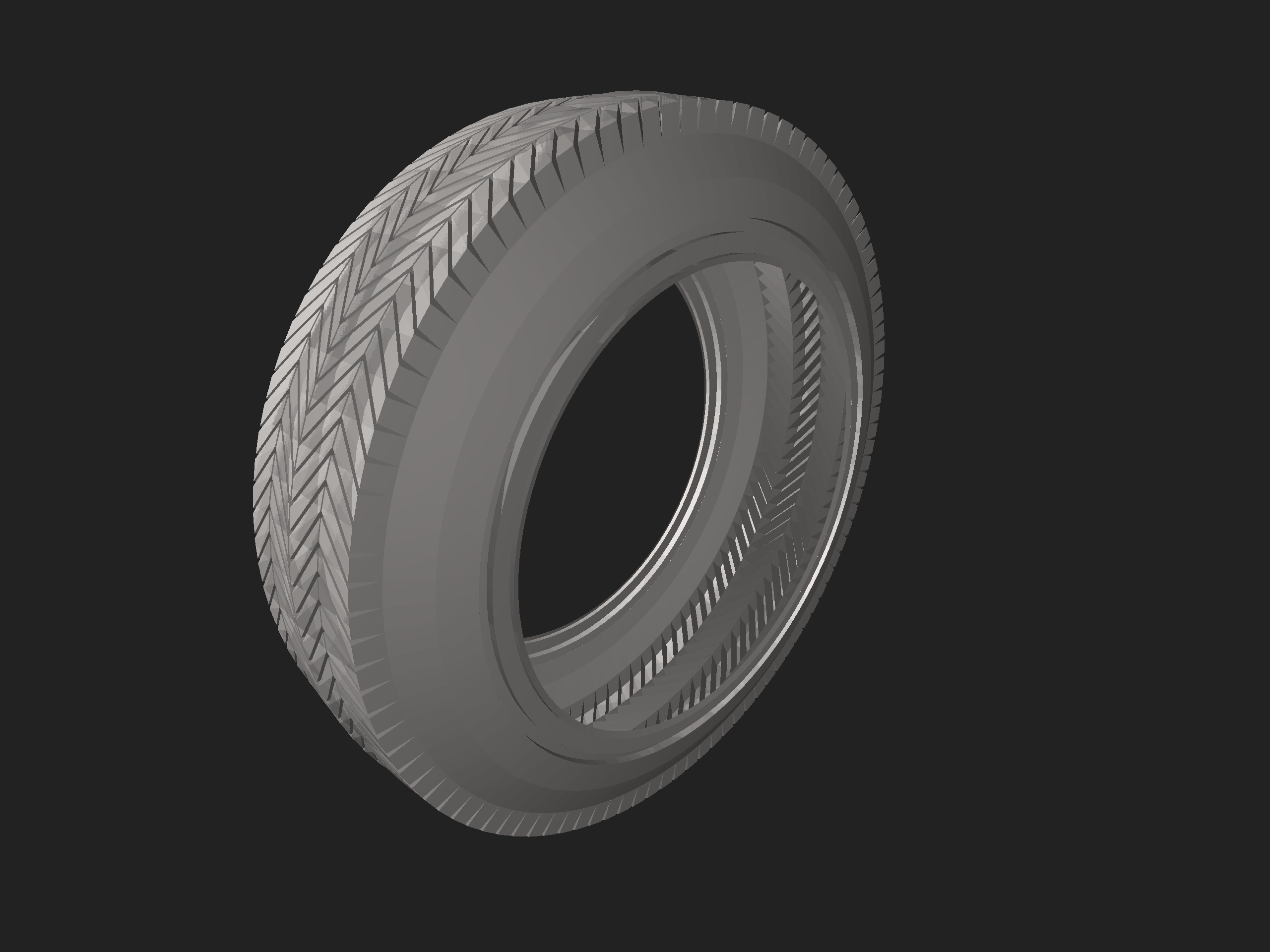 Car tires ring protector version 2 3D model 3D printable